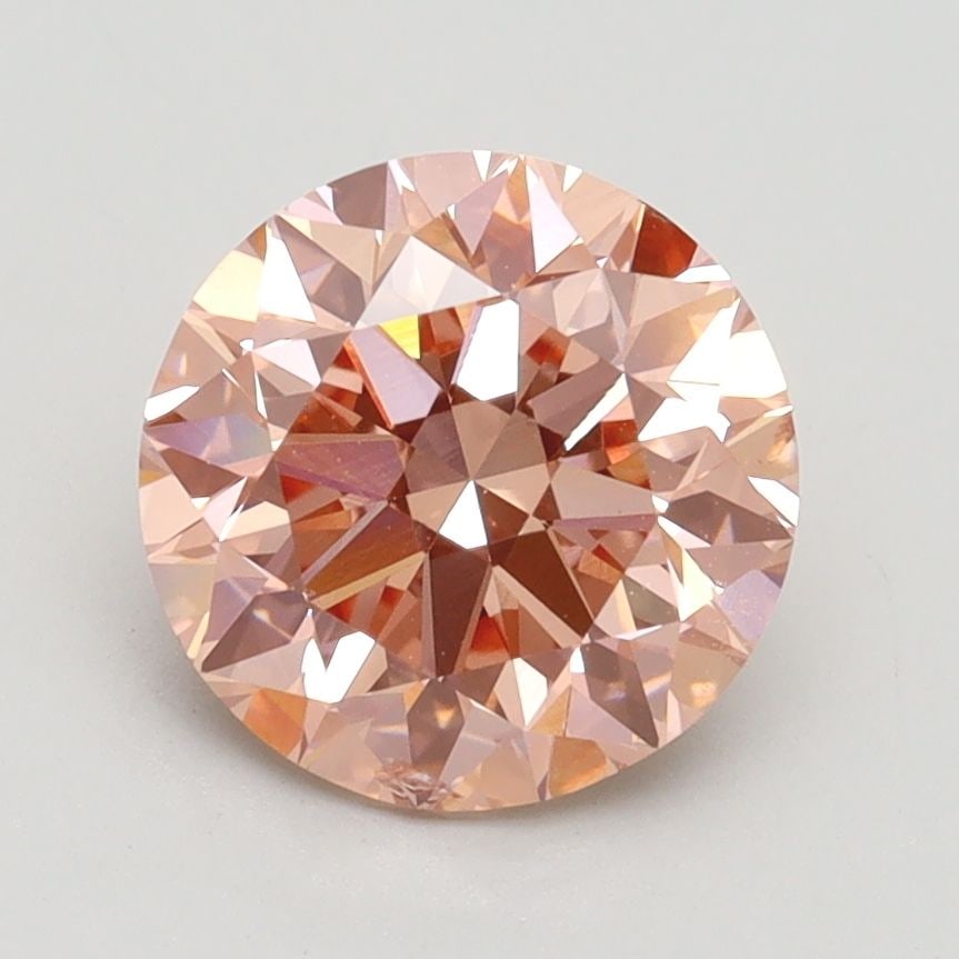 Loose Diamond - ROUND 2.0ct Fancy Intense Pink SI1
