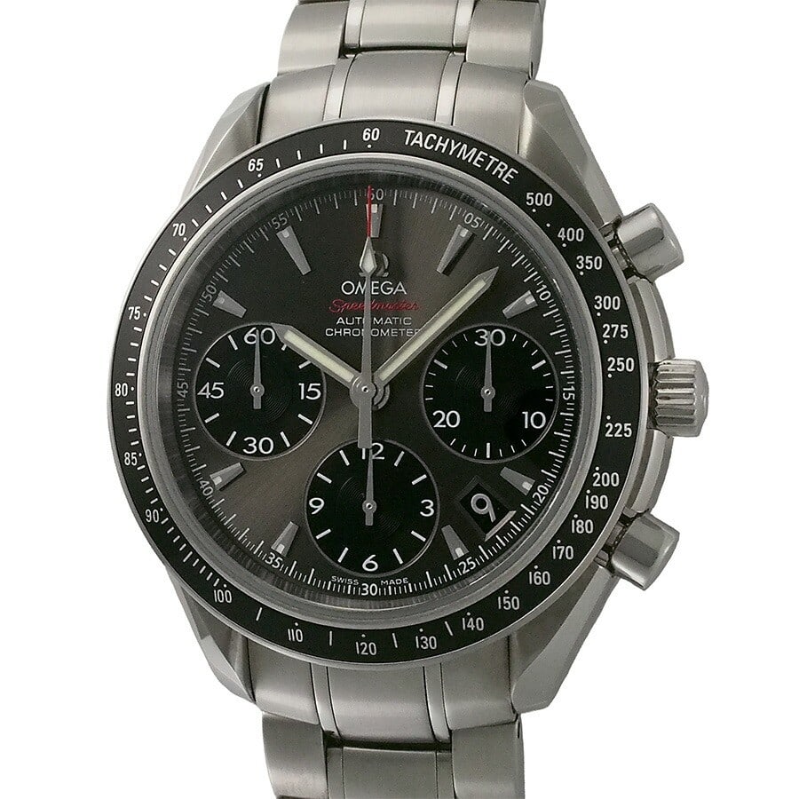 Omega Speedmaster Date 323.30.40.40.06.001 Automatic Steel Watch: Omega Speedmaster Date 323.30.40.40.06.001 Automatic Steel Watch This OMEGA Speedmaster Date Chronograph wristwatch, model 323.30.40.40.06.001, is designed for men and features a stainless steel case 