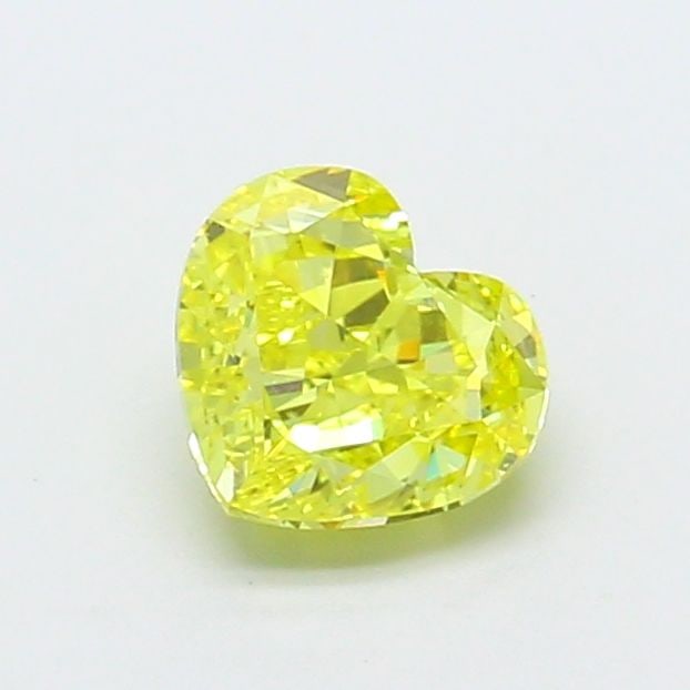 Loose Diamond - HEART 1.21ct Fancy Intense Yellow VVS2