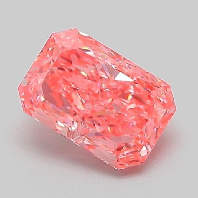 Loose Diamond - RADIANT 1.04ct Fancy Vivid Pink VS1