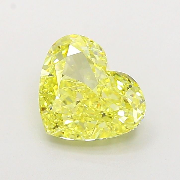 Loose Diamond - HEART 3.05ct Fancy Intense Yellow VS1
