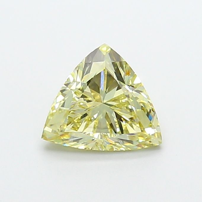 Loose Diamond - TRIANGULAR 2.01ct Fancy Light Yellow VS2