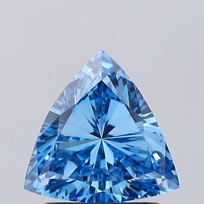 Loose Diamond - TRIANGULAR 1.01ct Fancy Vivid Blue VS1
