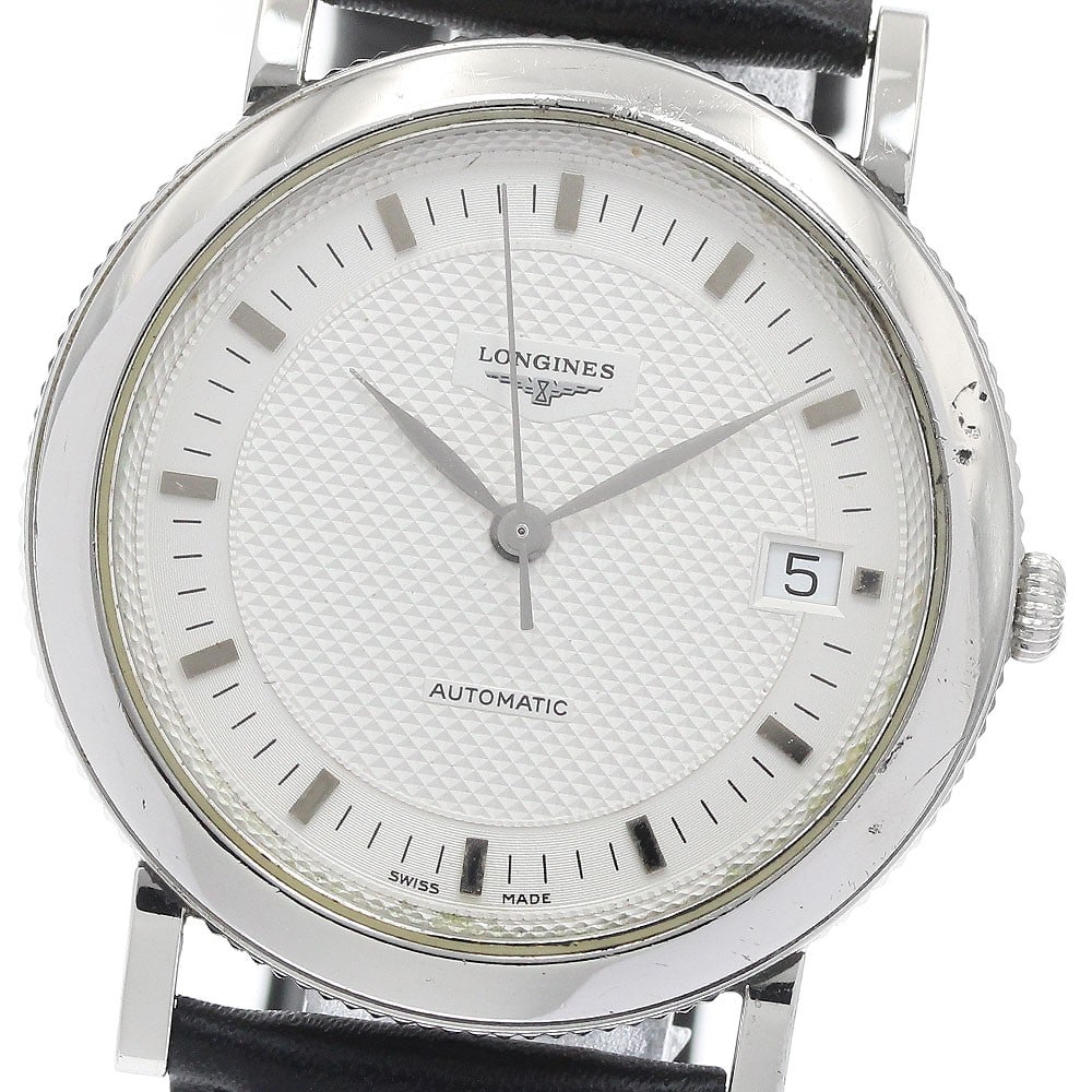 Longines Classic Ernest Francillon stainless steel date watch (1 of 5)