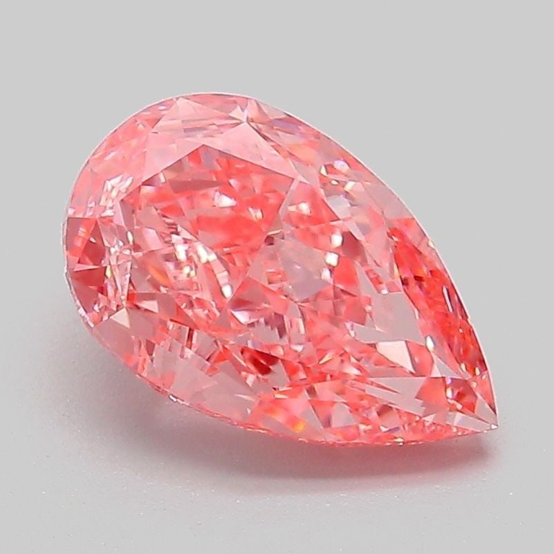 Loose Diamond - PEAR 2.07ct Fancy Vivid Pink VS1