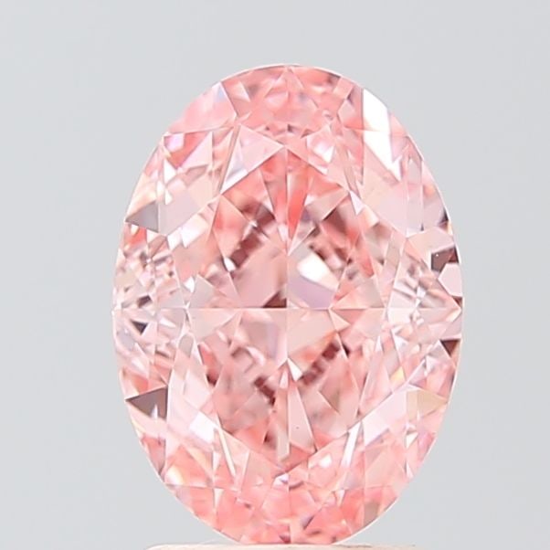 Loose Diamond - OVAL 2.36ct Fancy Vivid Pink VVS2