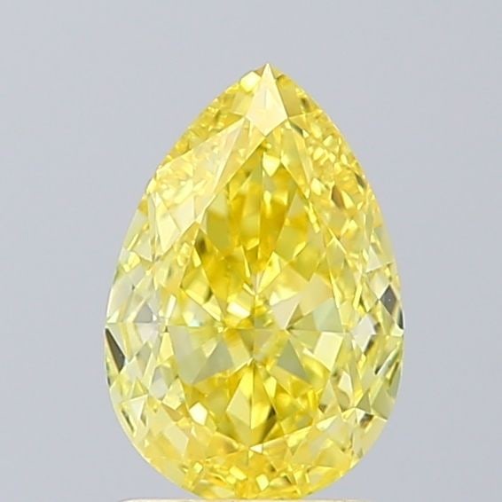 Loose Diamond - PEAR 1.52ct Fancy Vivid Yellow IF