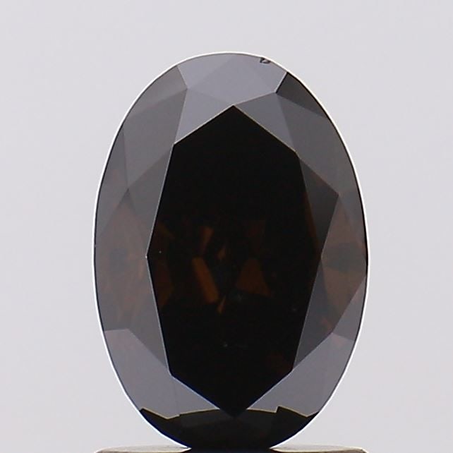 Loose Diamond - OVAL 1.18ct Fancy Deep Brown VS1