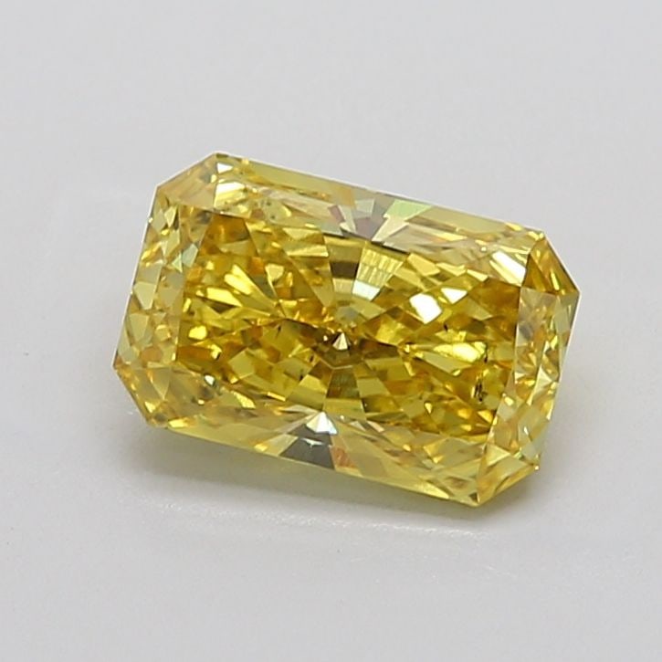 Loose Diamond - RADIANT 3.02ct Fancy Vivid Yellow VS2