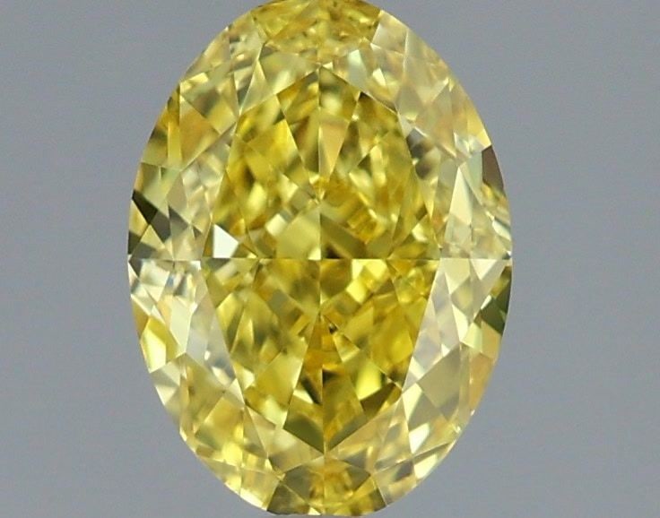 Loose Diamond - OVAL 1.5ct Fancy Vivid Yellow VS1
