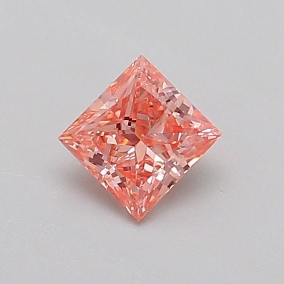 Loose Diamond - PRINCESS 0.33ct Fancy Intense Pink VS2