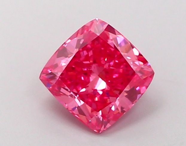 Loose Diamond - CUSHION MODIFIED 1.0ct Fancy Vivid Pink VS2