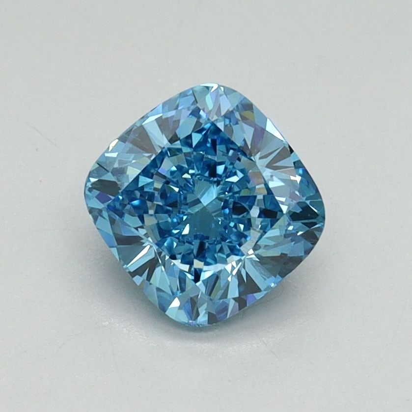 Loose Diamond - CUSHION MODIFIED 1.02ct Fancy Vivid Blue VS2