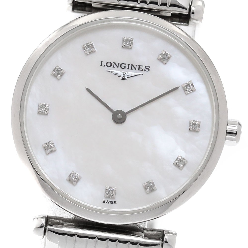 Longines La Grande Classique Quartz Womens Stainless Steel Wristwatch