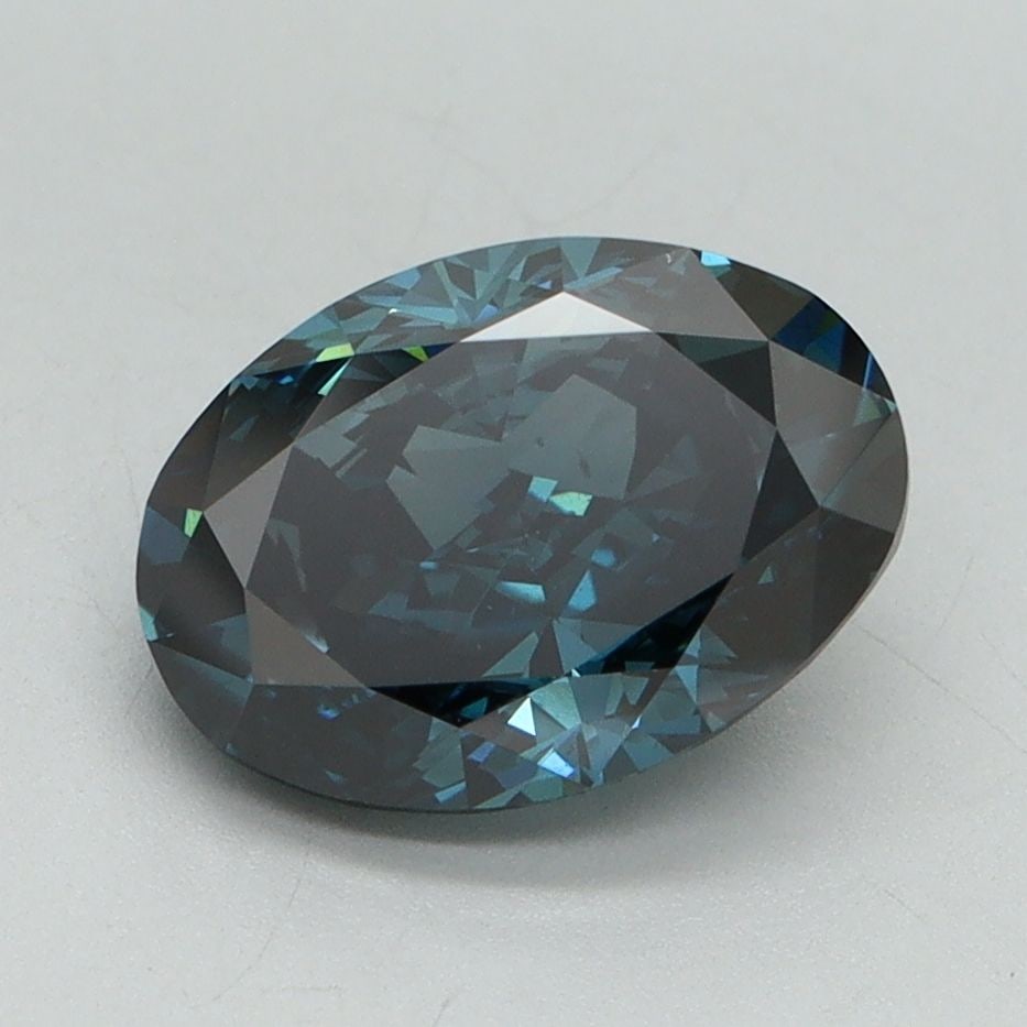 Loose Diamond - OVAL 2.19ct Fancy Intense Blue VS2