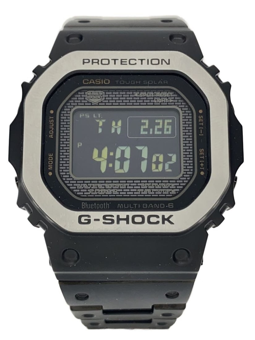 Casio G-Shock GMW-B5000MB-1JF Men's Wristwatch: Casio G-Shock GMW-B5000MB-1JF Men's Wristwatch This CASIO G-SHOCK GMW-B5000MB-1JF men's wristwatch features a durable design and is made in Japan. The watch is in slightly used condition, offering rel