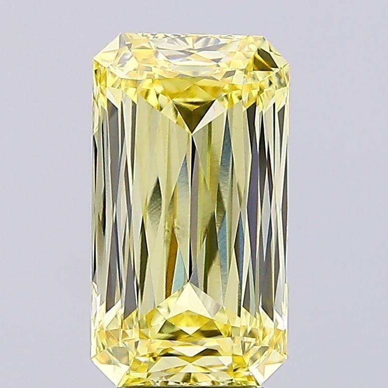 Loose Diamond - RADIANT 5.1ct Fancy Intense Yellow VS2