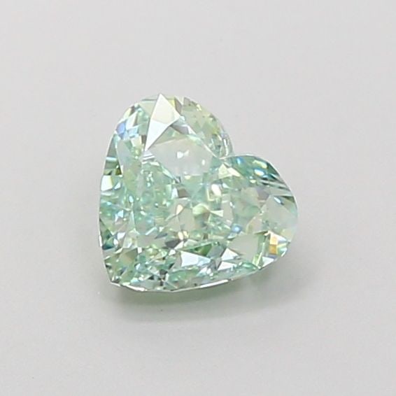 Loose Diamond - HEART 1.03ct Fancy Vivid Green VS1: Loose Diamond - HEART 1.03ct Fancy Vivid Green VS1 Source: This is a real non-mined Diamond that has been grown in a lab Shape: HEART Carats: 1.03 Color: Fancy Vivid Green Certification: IGI Video:
