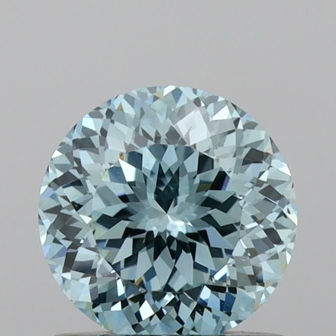 Loose Diamond - ROUND 0.88ct Fancy Intense Greenish Blue VS1: Loose Diamond - ROUND 0.88ct Fancy Intense Greenish Blue VS1 Source: This is a real non-mined Diamond that has been grown in a lab Shape: ROUND Carats: 0.88 Color: Fancy Intense Greenish Blue Certific