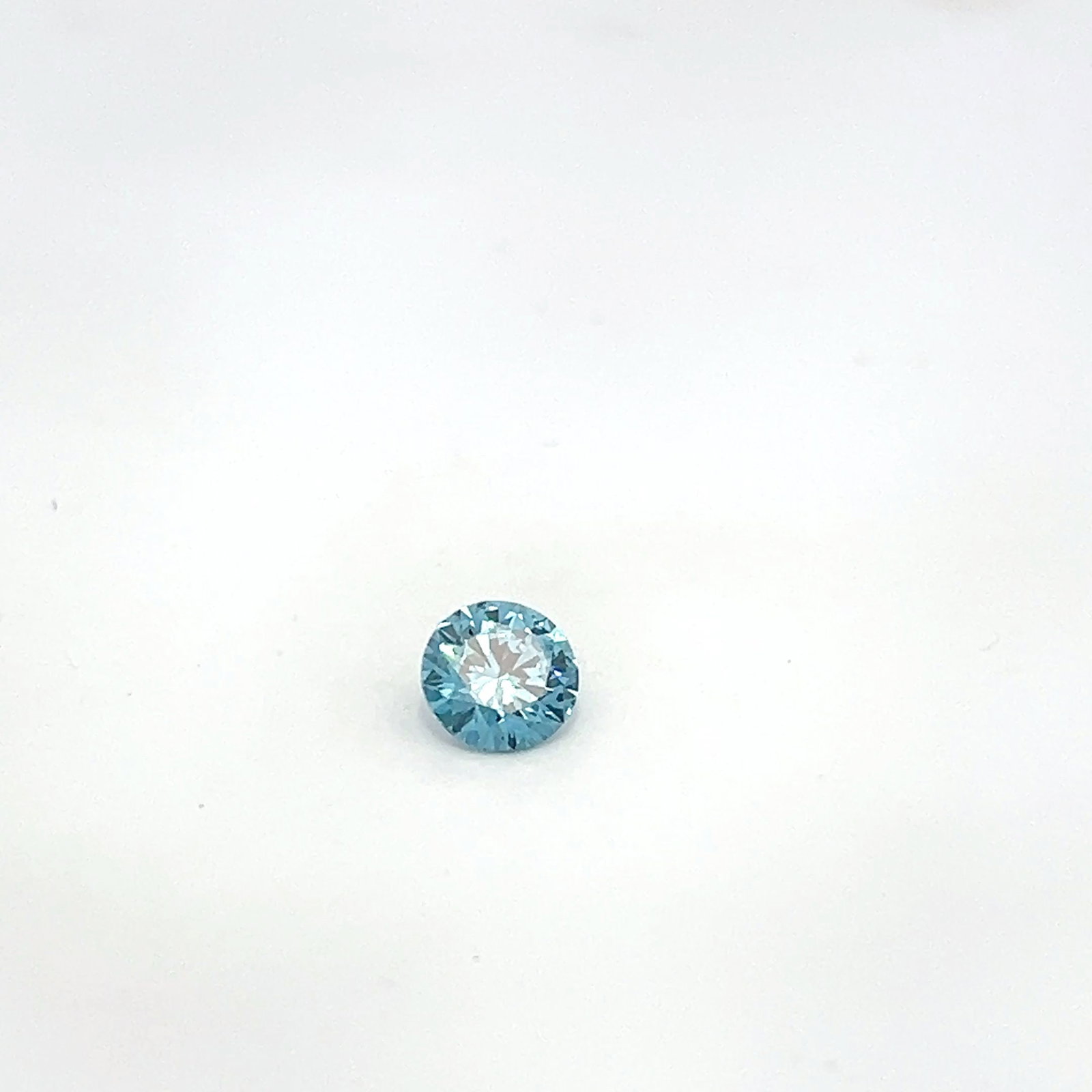 Loose Diamond - ROUND 1.15ct Fancy Blue VS2