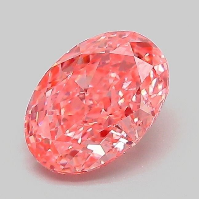 Loose Diamond - OVAL 1.09ct Fancy Vivid Pink VS1