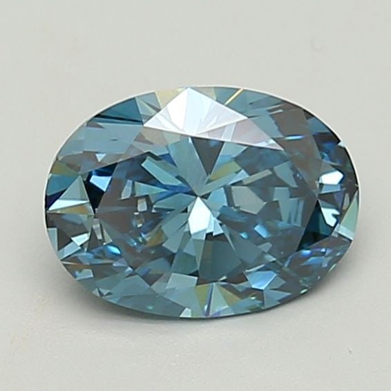 Loose Diamond - OVAL 1.85ct Fancy Vivid Blue VS1