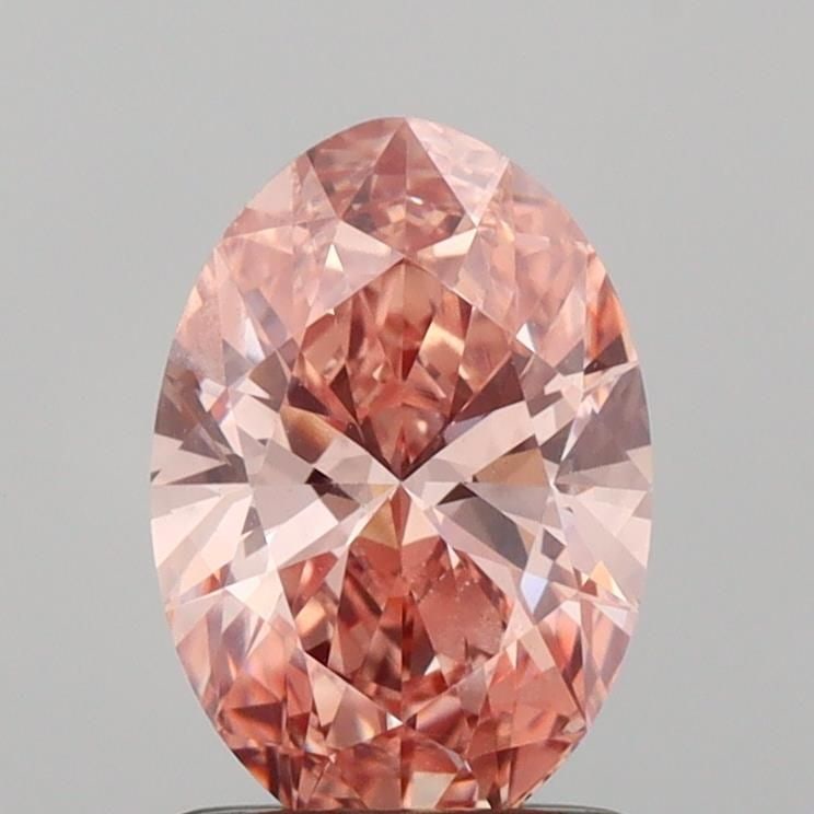 Loose Diamond - OVAL 1.01ct Fancy Brown Pink VS1