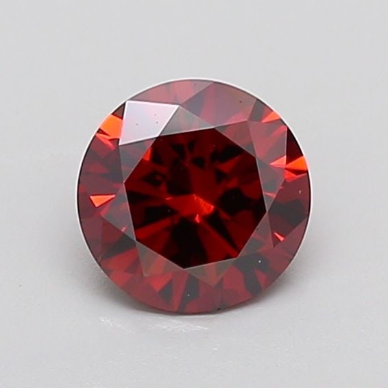 Loose Diamond - ROUND 1.3ct Fancy Deep Orange VS1