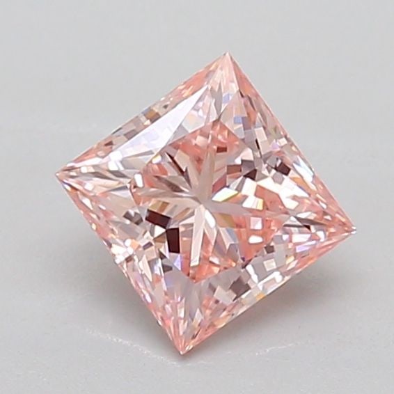 Loose Diamond - PRINCESS 1.53ct Fancy Intense Pink VS1