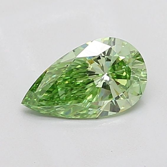 Loose Diamond - PEAR 1.0ct Fancy Vivid Green VVS2