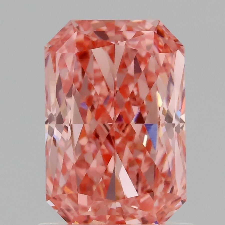 Loose Diamond - RADIANT 1.33ct Fancy Vivid Pink VVS2: Loose Diamond - RADIANT 1.33ct Fancy Vivid Pink VVS2 Source: This is a real non-mined Diamond that has been grown in a lab Shape: RADIANT Carats: 1.33 Color: Fancy Vivid Pink Certification: IGI Video: