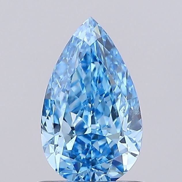 Loose Diamond - PEAR 1.02ct Fancy Vivid Blue SI1