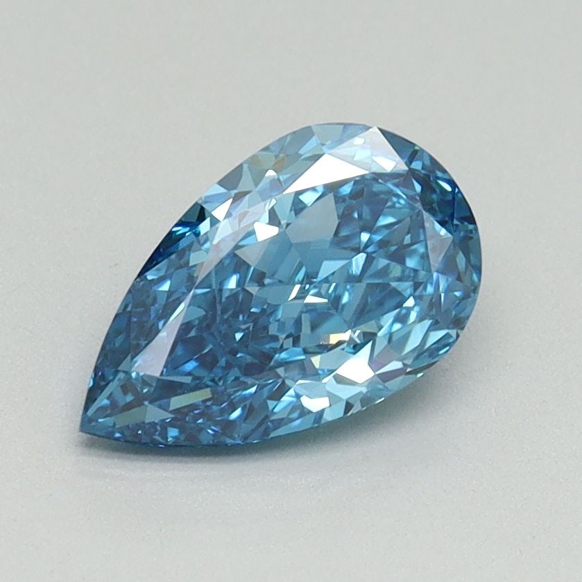 Loose Diamond - PEAR 1.11ct Fancy Vivid Blue VS1