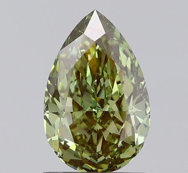 Loose Diamond - PEAR 1.51ct Fancy Vivid Green VS1