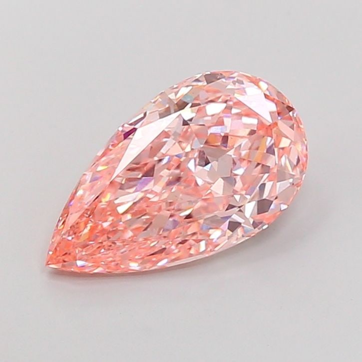 Loose Diamond - PEAR 3.71ct Fancy Intense Pink VS1