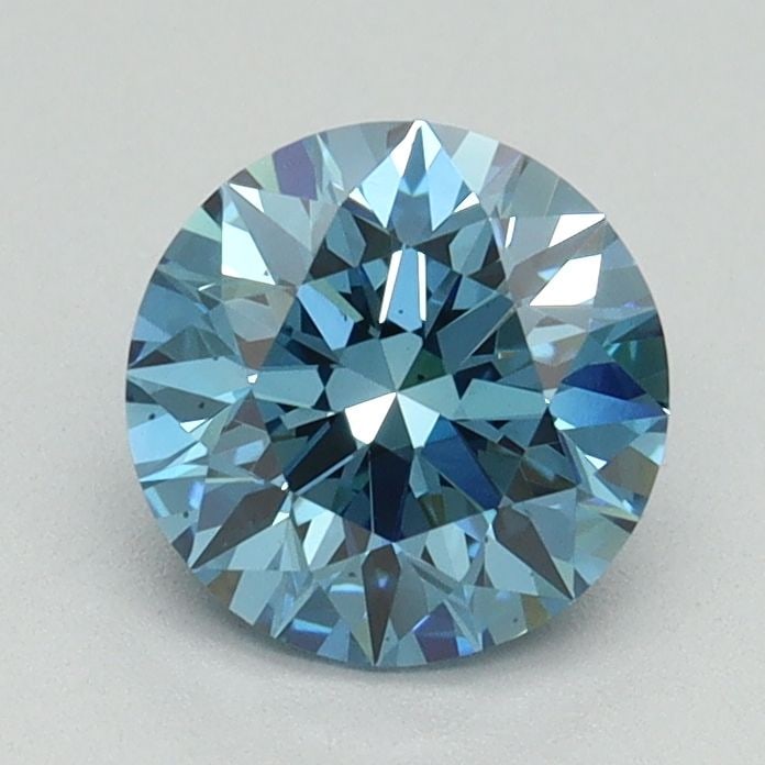 Loose Diamond - ROUND 1.13ct Fancy Vivid Blue VS1