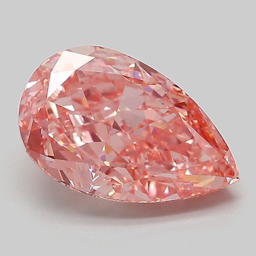 Loose Diamond - PEAR 2.53ct Fancy Vivid Pink VS1
