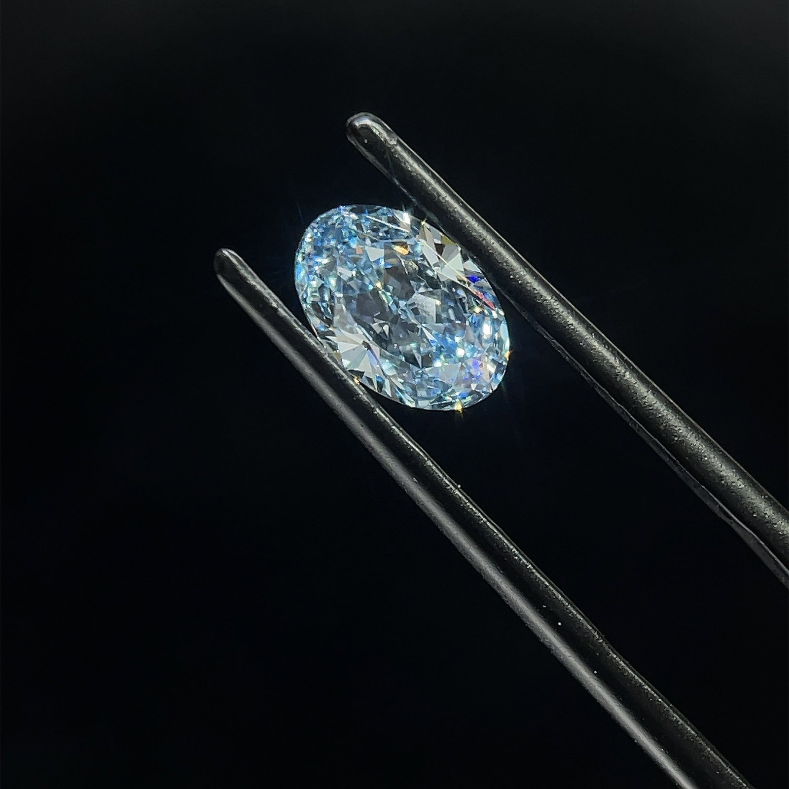 Loose Diamond - OVAL 1.15ct Fancy Vivid Blue VS2