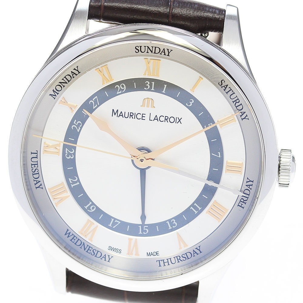 Maurice Lacroix Masterpiece MP6507-SS001-110-3 Mens Wristwatch Swiss