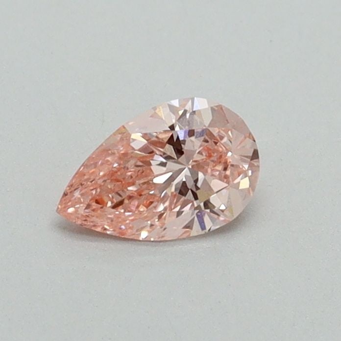 Loose Diamond - PEAR 0.3ct Fancy Vivid Pink VS2
