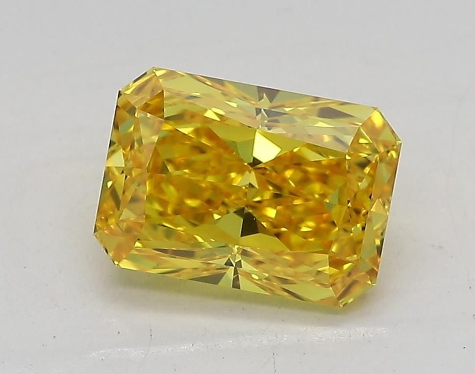 Loose Diamond - RADIANT 1.79ct Fancy Vivid Yellow IF: Loose Diamond - RADIANT 1.79ct Fancy Vivid Yellow IF Source: This is a real non-mined Diamond that has been grown in a lab Shape: RADIANT Carats: 1.79 Color: Fancy Vivid Yellow Certification: IGI Vide