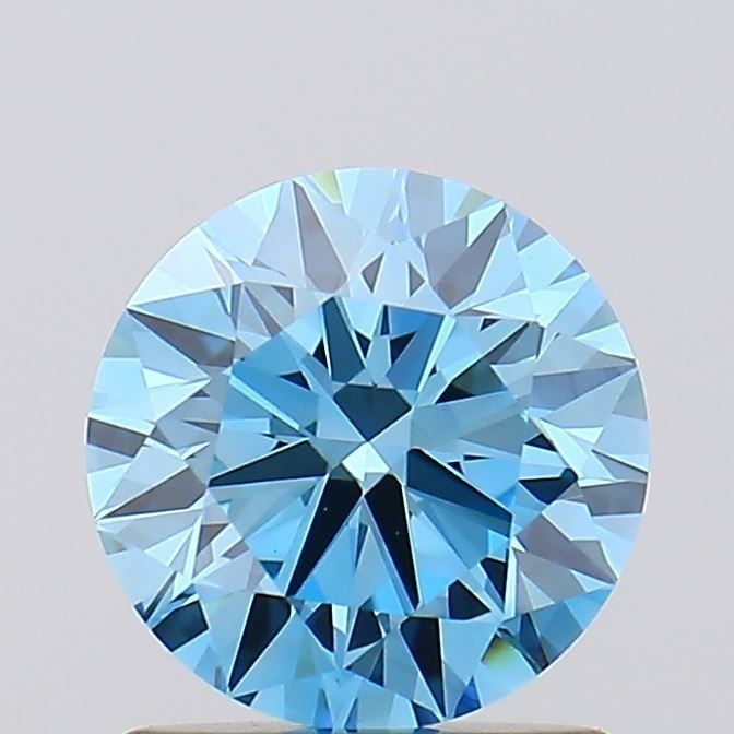Ideal Loose Diamond - ROUND 1.17ct Fancy Vivid Blue VVS2