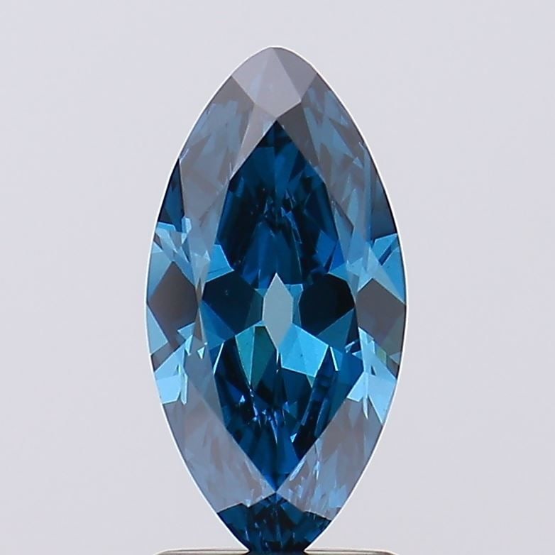 Loose Diamond - EUROPEAN CUT 1.35ct Fancy Vivid Blue VS2