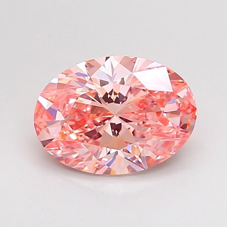 Loose Diamond - OVAL 2.0ct Fancy Vivid Pink VS1