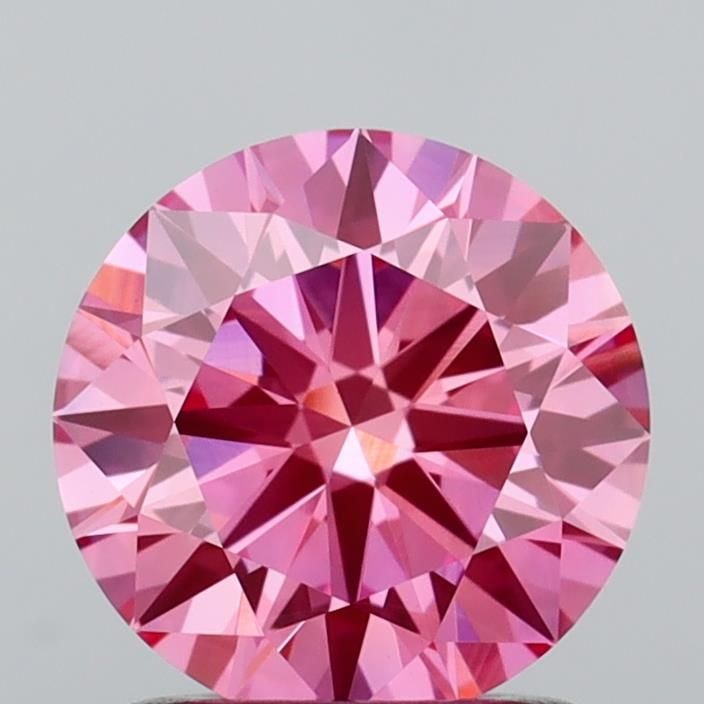 Ideal Loose Diamond - ROUND 1.32ct Fancy Vivid Pink VS1