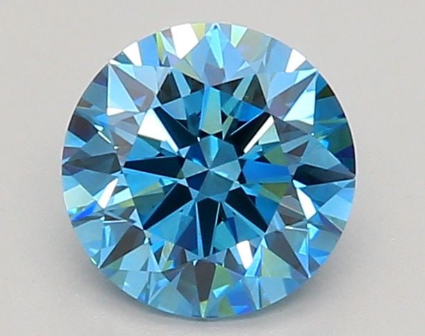 Ideal Loose Diamond - ROUND 1.08ct Fancy Vivid Blue VVS2