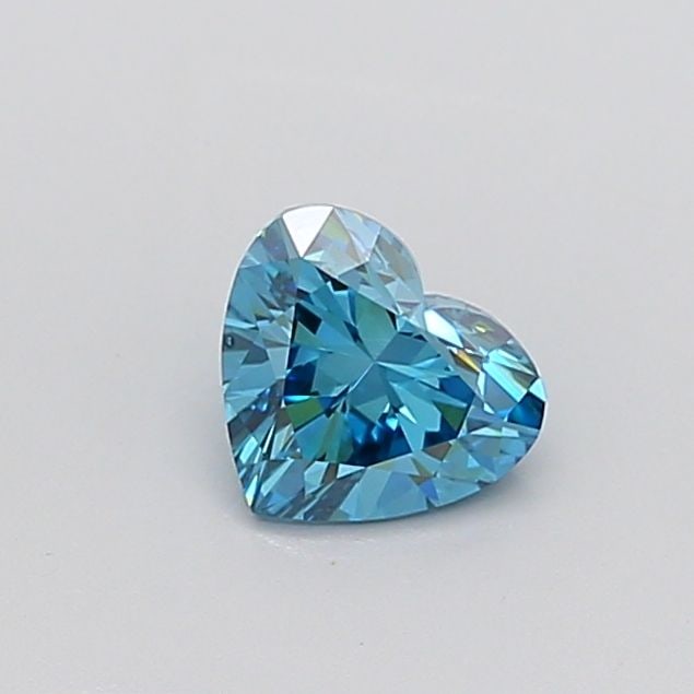 Loose Diamond - HEART 1.01ct Fancy Vivid Blue VS1