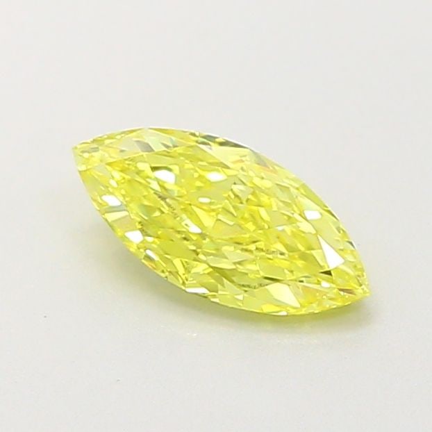 Loose Diamond - MARQUISE 0.54ct Fancy Intense Yellow VVS2