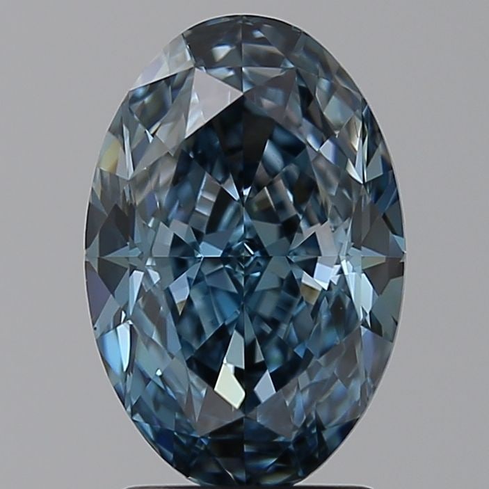 Loose Diamond - OVAL 2.51ct Blue VS1