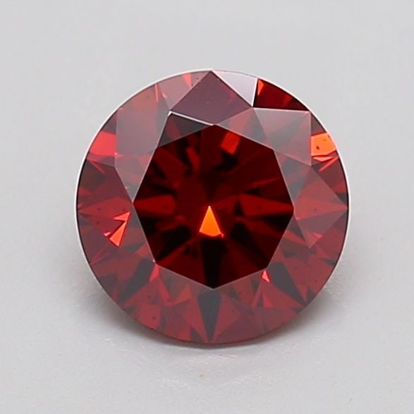 Ideal Loose Diamond - ROUND 1.01ct Fancy Deep Orange SI1